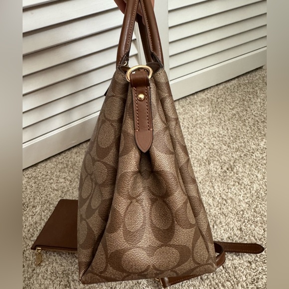 💕Beautiful💕 COACH Sage Series Crossbody monogram signature handbag purse - Picture 3 of 16